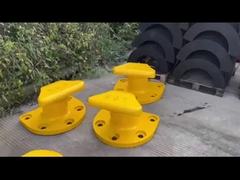Resistente à corrosão Ferro fundido para ancoragem Bolinhos estáveis e resistentes Embarcações para ancoragem em ambientes adversos