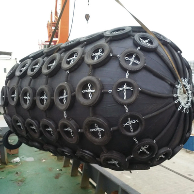 ISO17357-1: 2014 para-choques de flutuação pneumáticos de Yokohama montam pneus a rede da corrente