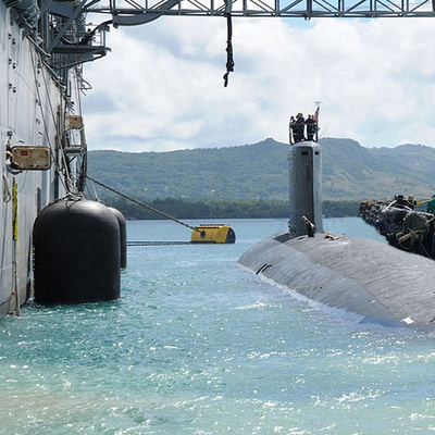 Vertical submarino dos para-choques 50kPa D3.3m NR de US Navy que flutua para-choques Hydropneumatic