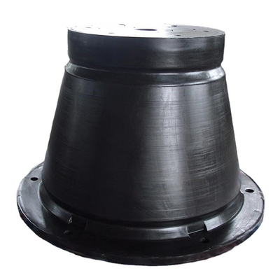 Para-choques pretos impermeáveis da doca do para-choque de Marine Cone Shape Dock Rubber