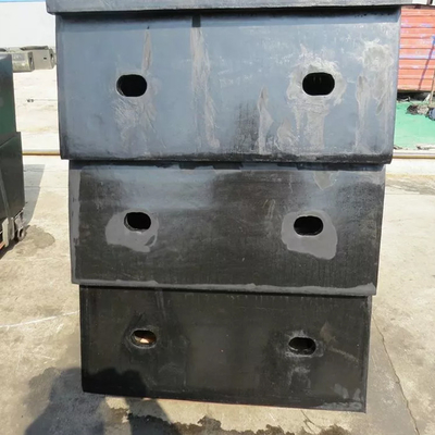 Tipo de elemento amortecedor de borracha resistente liso do para-choque de borracha NR da doca
