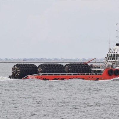 Para-choque de flutuação de borracha do beliche do para-choque 50kPa do STS ISO17357 Yokohama