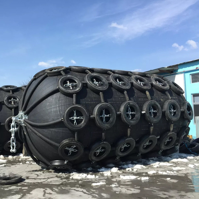 Para-choques de borracha do para-choque 4.5*9.0M Floating Pneumatic Rubber do ISO 17357 Yokohama