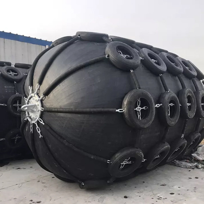 válvula de segurança certificada 17357-1:2014 do ISO de 3.3*6.5M Pneumatic Rubber Fender para o STS