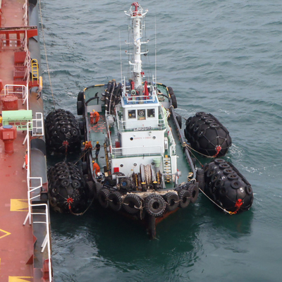 Tipo preto operações de Yokohama do para-choque 80kPa 3.3*6.5M For Mooring STS