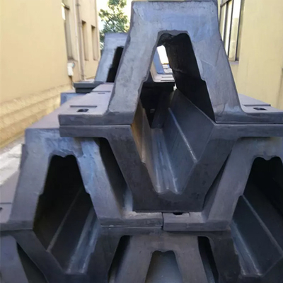 Certificado absorvente de energia industrial do para-choque de borracha preto CCS do arco da cor