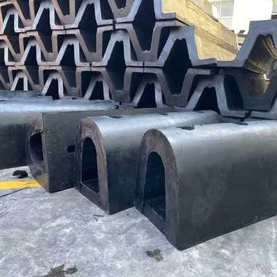 Borracha natural amigável de Eco do para-choque abundante resistente ao calor da doca do arco