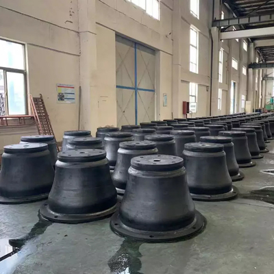 Certificado super de borracha natural do ABS dos para-choques PIANC2002 do cone de 100%