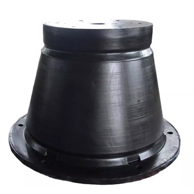 Para-choque de borracha da pilha de borracha flexível impermeável dos para-choques NR do cone