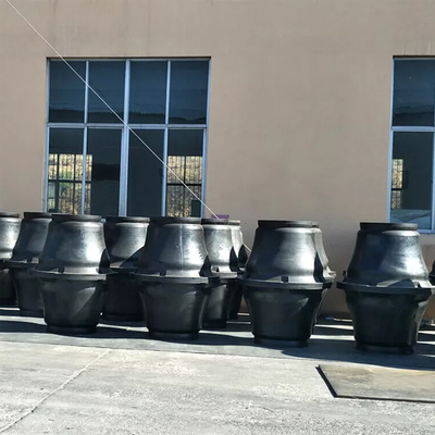 Moldar de borracha personalizado da segurança dos materiais dos para-choques NR do cone anticolisão