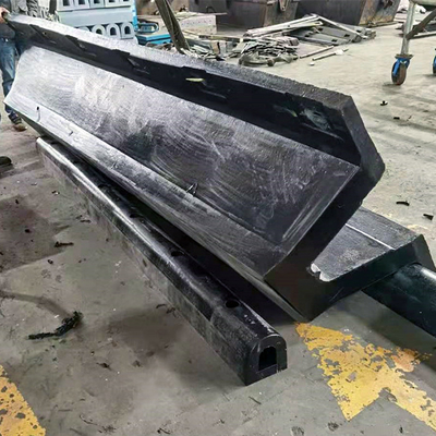 Tipo barco de borracha de V da segurança do para-choque NBR 800 da doca que amarra para-choques