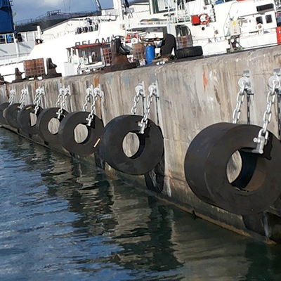Dos para-choques cilíndricos SBR EPDM do barco do OEM material de borracha natural