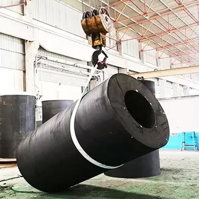 O amortecedor de borracha cilíndrico resistente para o barco PIANC2002 certificou