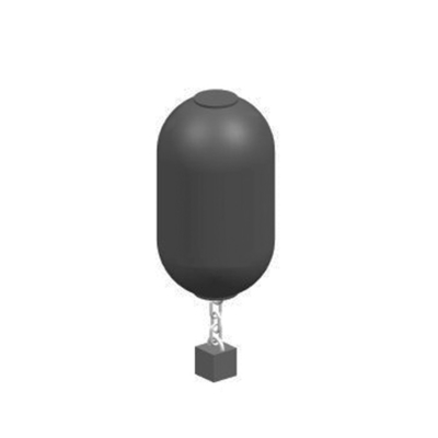 Flutuação submarina Hydropneumatic da doca 50kPa do beliche dos para-choques ISO17357 PIANC2002