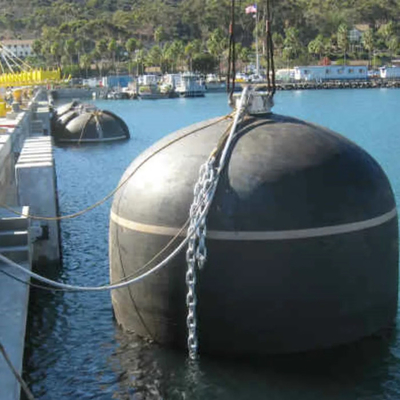 Os para-choques ISO17357 de D3.3M Submarine Pneumatic Rubber certificaram
