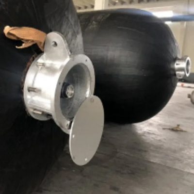 padrão da AIPCN ISO17357 dos para-choques de 4.5*12.0M Floating Pneumatic Rubber