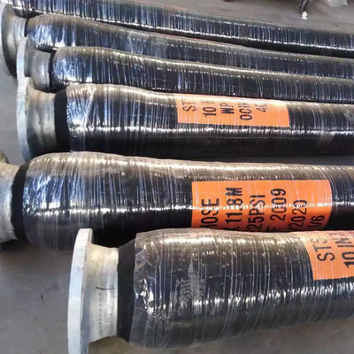Cor preta resistente de borracha natural padrão ANSI150 do óleo da mangueira 15Bar de OCIMF STS