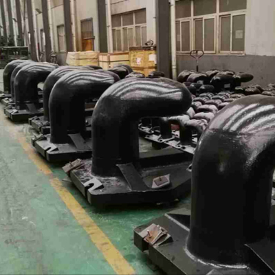 Aço de amarração padrão do ferro fundido dos postes de amarração da AIPCN 150 toneladas de postes de amarração do chifre