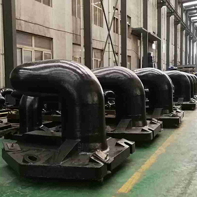 Poste de amarração de amarração resistente do ferro fundido 100 toneladas para ancorar do navio da doca do barco