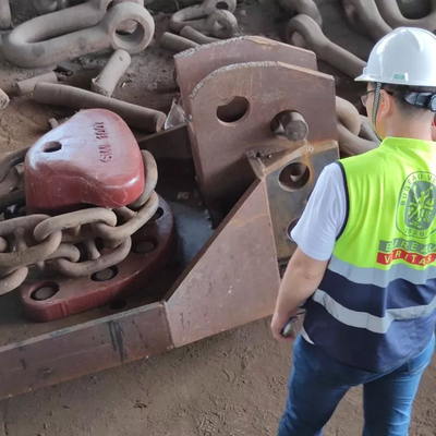 Os postes de amarração padrão da amarração da AIPCN moldaram as 30 toneladas de aço para o barco da doca