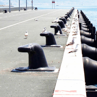 Os postes de amarração padrão da amarração da AIPCN moldaram as 30 toneladas de aço para o barco da doca