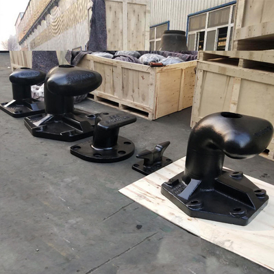 150 toneladas que amarram o ferro fundido Marine Dock Tee Head de aço dos postes de amarração