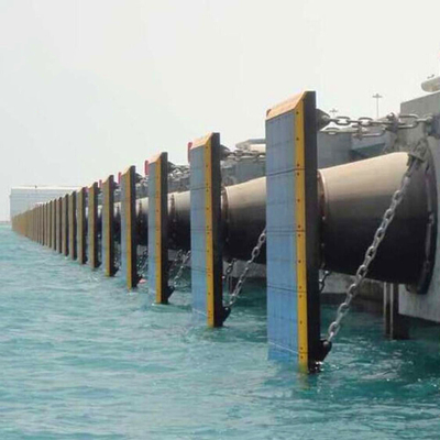 Tipo para-choque de borracha DF1000H PIANC2002 do cone da doca para a proteção do navio do barco