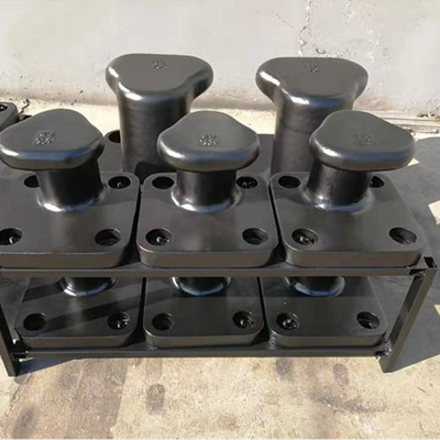 Cabeça durável do T que amarra postes de amarração Marine Cast Iron Qt 450 peças do navio do barco