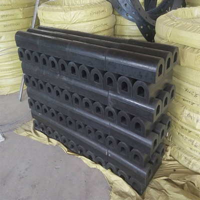 Tipo oco para-choques do barco D da seção/proteção abundante de borracha da doca
