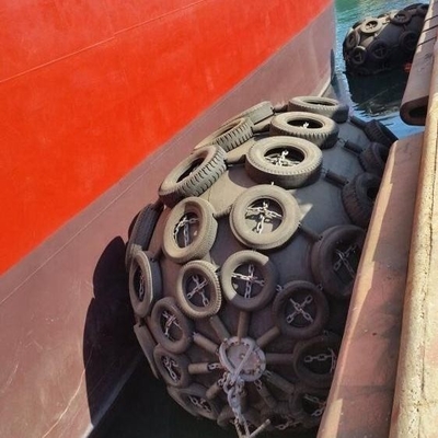 Para-choque de borracha pneumático Iso17357 50kpa das operações do Sts para a proteção do navio