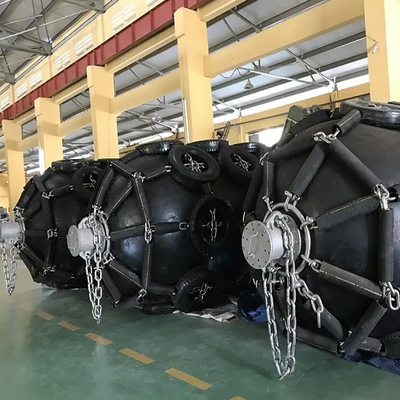 Fuzileiro naval inflável pneumático de borracha do para-choque 80kpa de Yokohama da proteção da doca do cais do navio