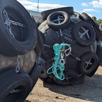 Compressão alta que flutua a resistência de alta elasticidade do tempo dos para-choques de borracha pneumáticos