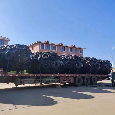 Altura customizável do para-choque de borracha cilíndrico alto da doca da abrasão para Marine Usage
