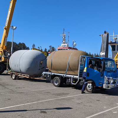 Altura customizável do para-choque de borracha cilíndrico alto da doca da abrasão para Marine Usage