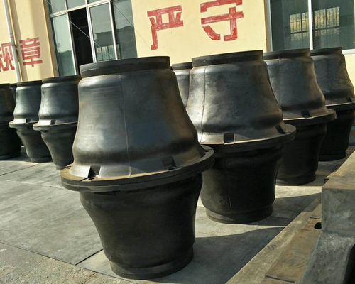 Os para-choques de borracha do cone preto de 1200mm entram o fuzileiro naval super do Spc