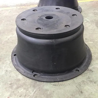 Prova 1000mm super de borracha natural da abrasão do para-choque do cone