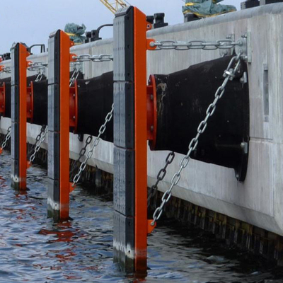 Sistema abundante dos para-choques 600mm de borracha cônicos para Marine And Infrastructure