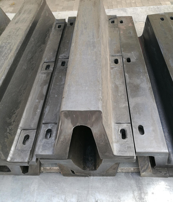Tipo marinho comprimento personalizado de borracha de V do para-choque para a proteção do barco e do navio