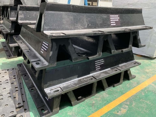 Defensas de borracha tipo V marinho para proteção de barco