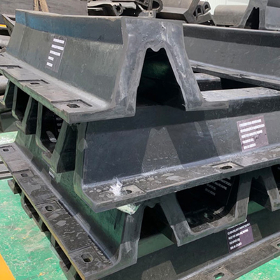 DNV personalizou o tipo amortecedor de V de Marine Dock Rubber Boat Fenders do para-choque