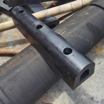 Tipo marinho resistente para-choque de borracha de D para a proteção da embarcação da doca do barco do navio