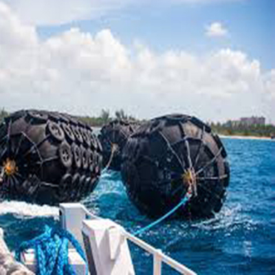 50 kPa Quay Fender de borracha pneumática Plataformas offshore Doca de barcos flutuantes