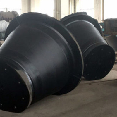 Embarcação de carga pesada Cone Fenders de borracha parafusos confiáveis para placa de montagem