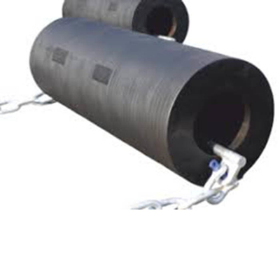 Fenders cilíndricos de borracha flutuantes e pára-choques de borracha para barcos