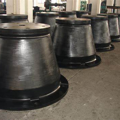 Fenders de borracha em forma de cone personalizáveis Bumpers de borracha cônicos