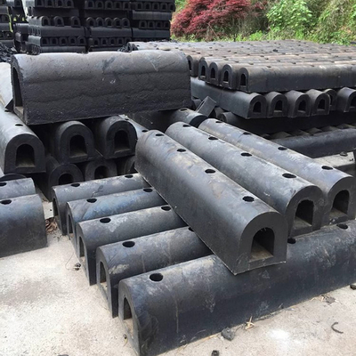 Guarda do Oceano Tipo D Fenders Defletores de onda Fenders de barco de borracha absorvedores de choque