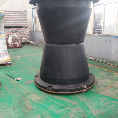 Excelente Elasticidade Cone Fenders de borracha Twin baixa manutenção