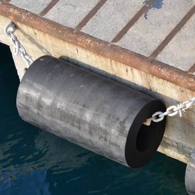 Fenders de doca marinha cilíndricos Fenders de protecção de navios