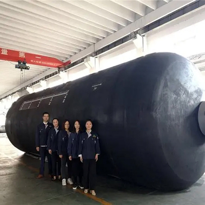 ISO 17357 Fender de submarino tipo Sling Fender pneumático inflável