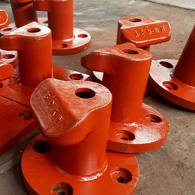 Bolinhos de amarre de aço Design com acabamento de prata Certificação ISO 9001